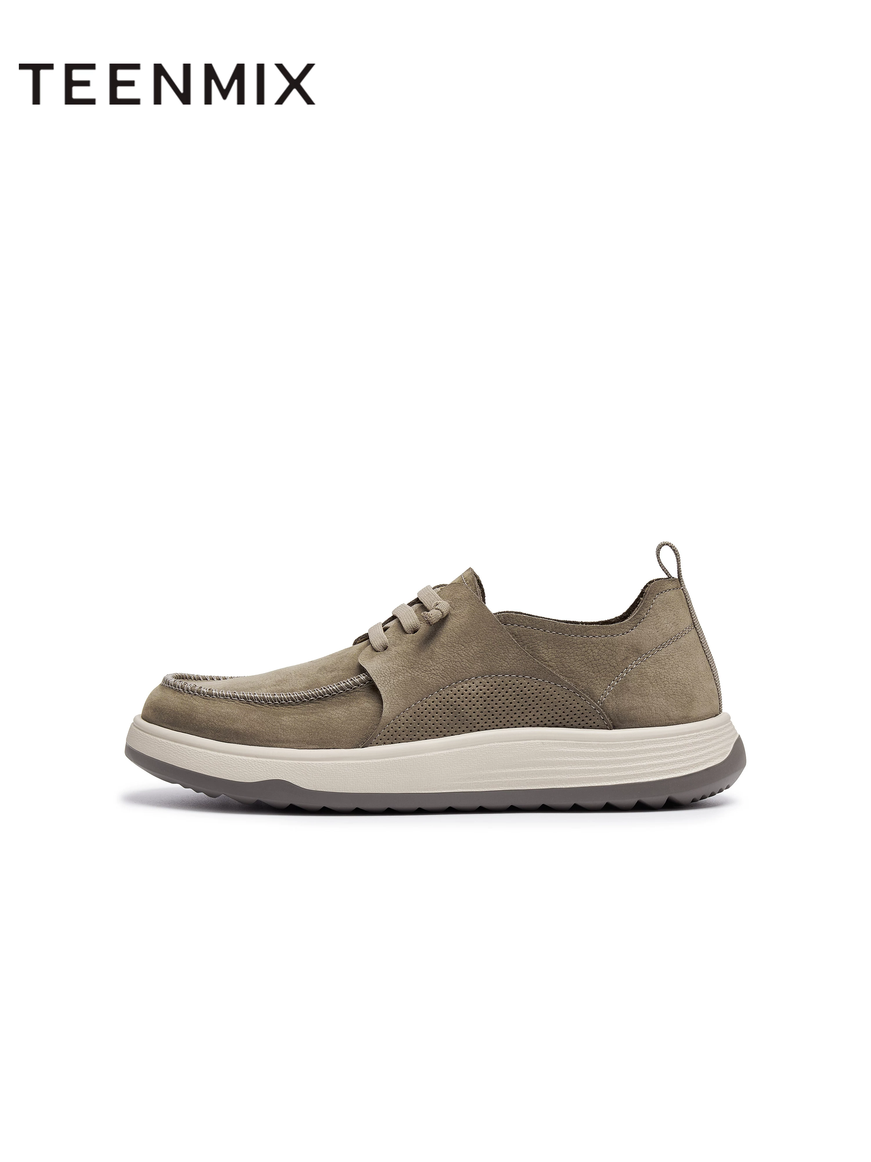 Giày Birkenstock nam Tianmeiyi 2025 thu đông kiểu mới, cùng mẫu, màu trơn, đa năng, phong cách thường ngày, đế bằng FEC01CM5