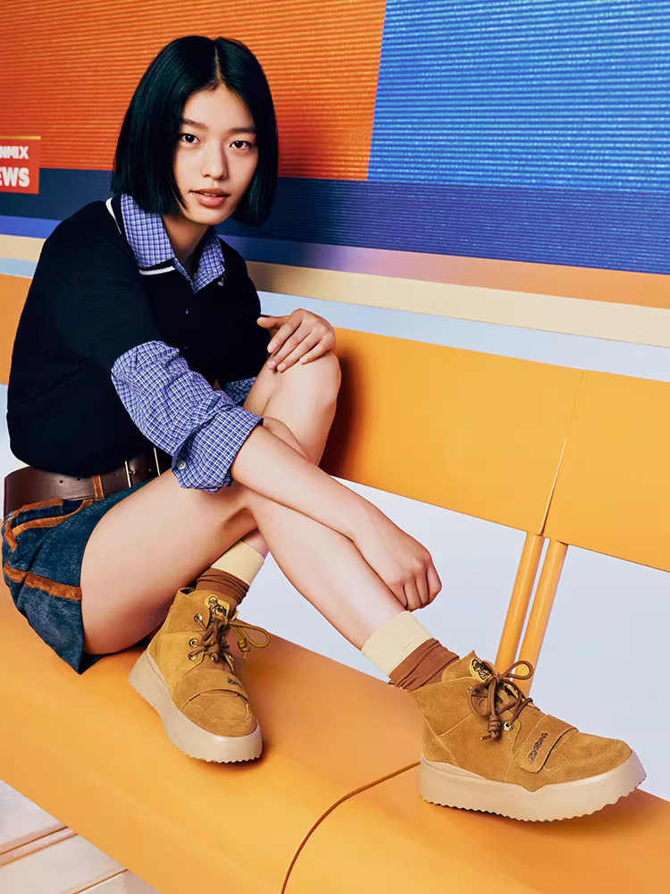 Giày bốt đế dày họa tiết da báo Tianmeiyi Zootopia có lót lông cừu, Giày bốt thời trang cổ điển mới mùa đông dành cho nữ, Giày thường.