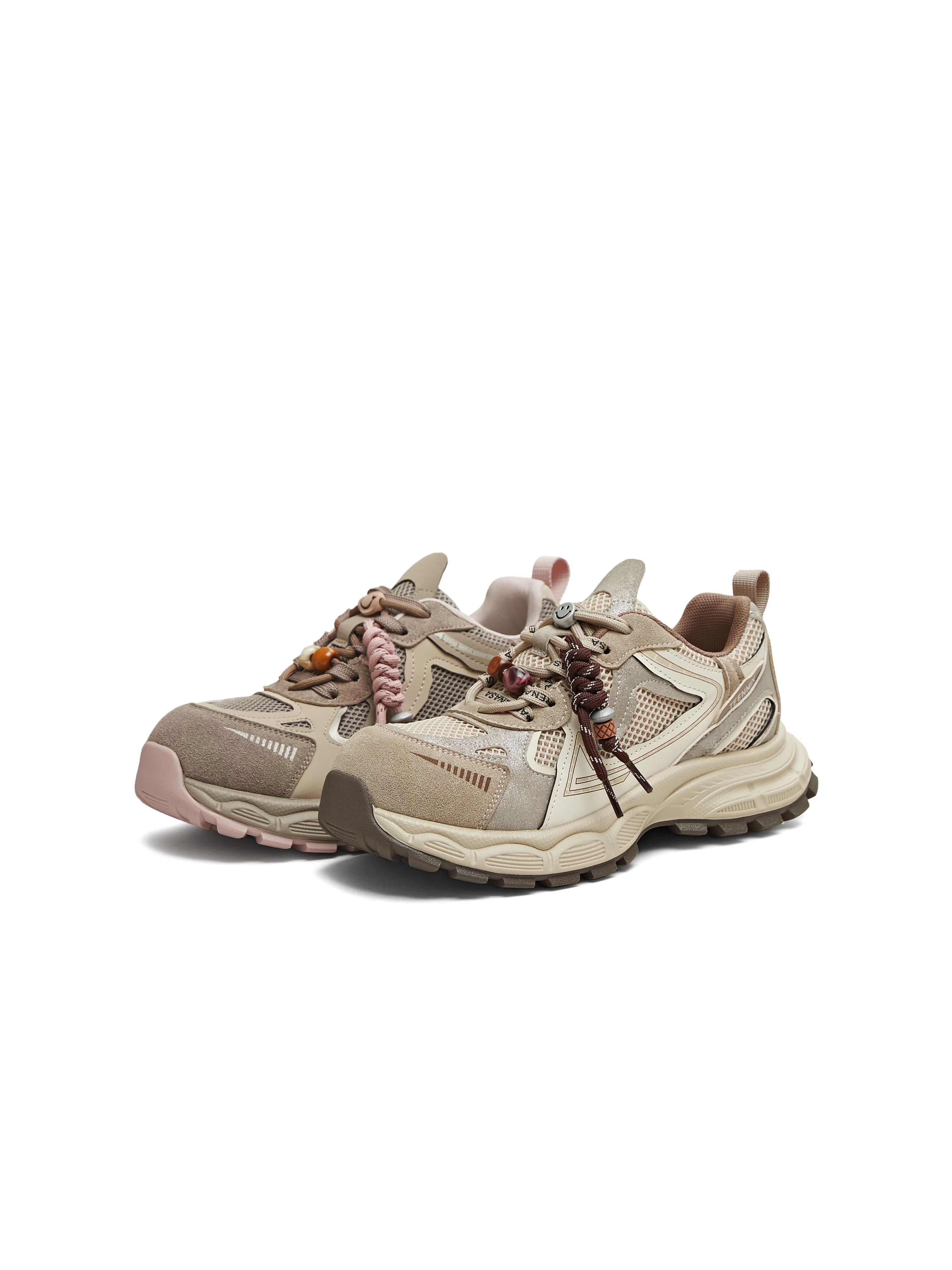 Giày thể thao đế dày kiểu retro Tianmeiyi dành cho nữ, kiểu buộc dây, đi ngoài trời, phong cách thường ngày, mẫu mới mùa đông 2025, mã KD123DM5