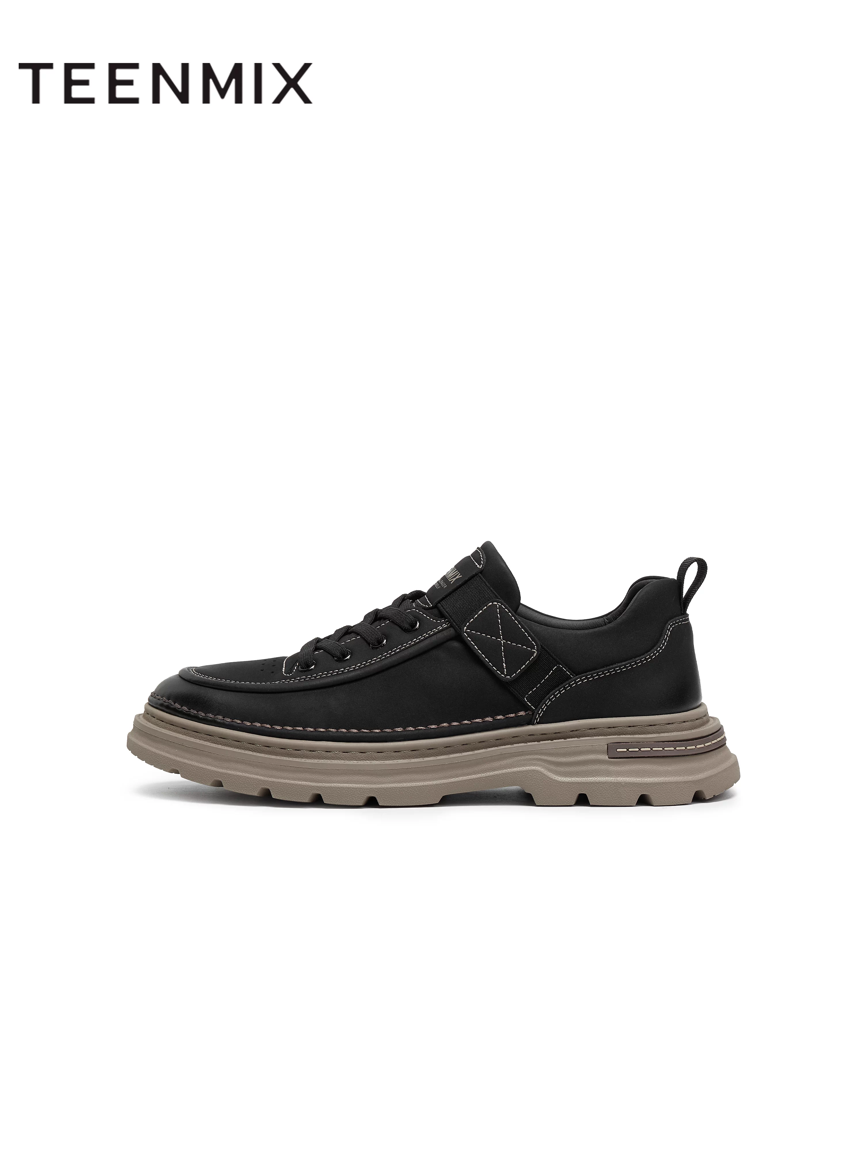 Giày nam công sở đa năng kiểu Anh, đế dày, phong cách mới mùa đông 2025, cùng mẫu với trung tâm thương mại Tianmeiyi 3XN01DM5