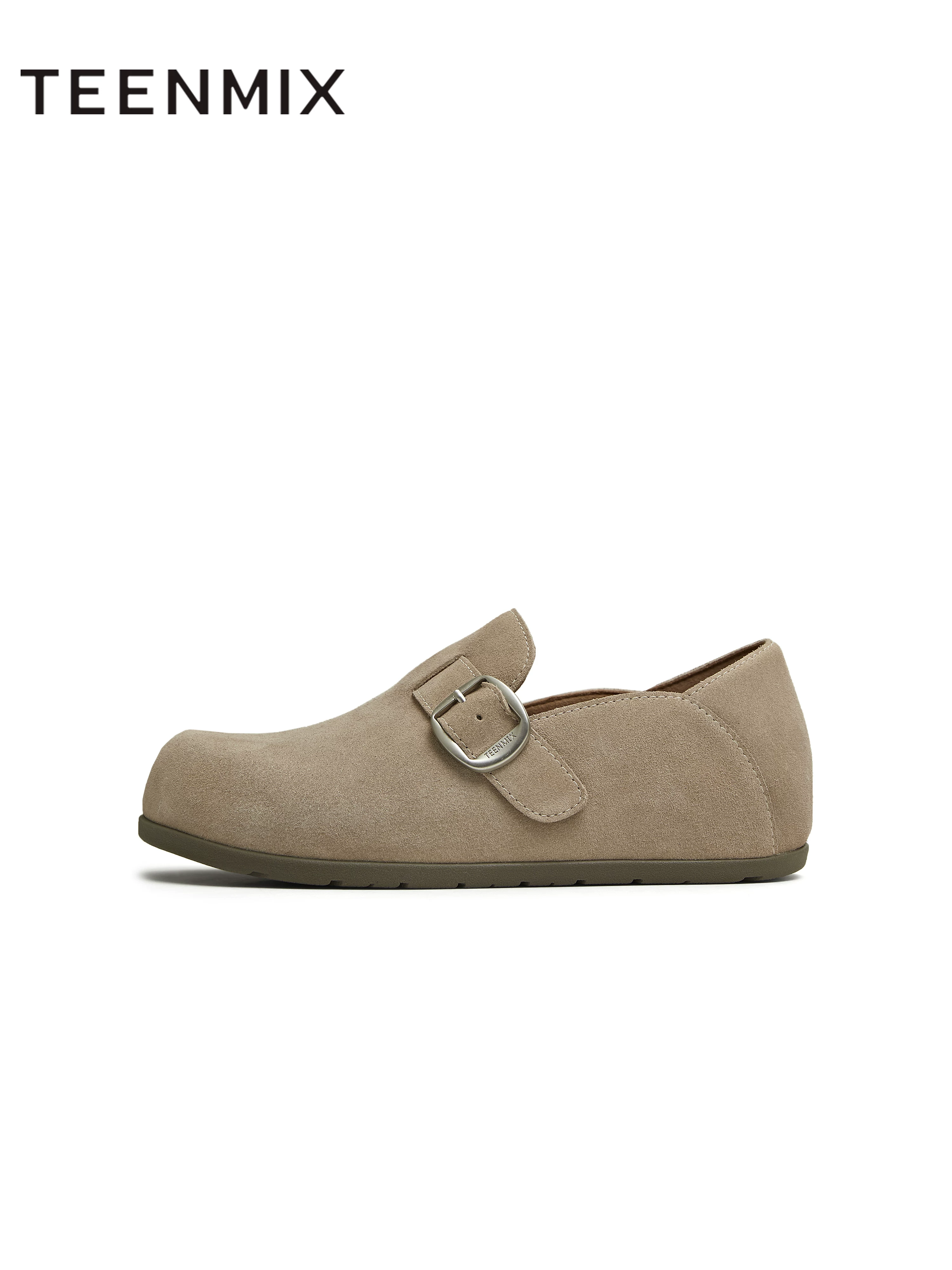 Giày Birkenstock đế dày kiểu retro Tianmeiyi, giày lười nữ thời trang, mẫu mới thu 2025 CDB23CM5