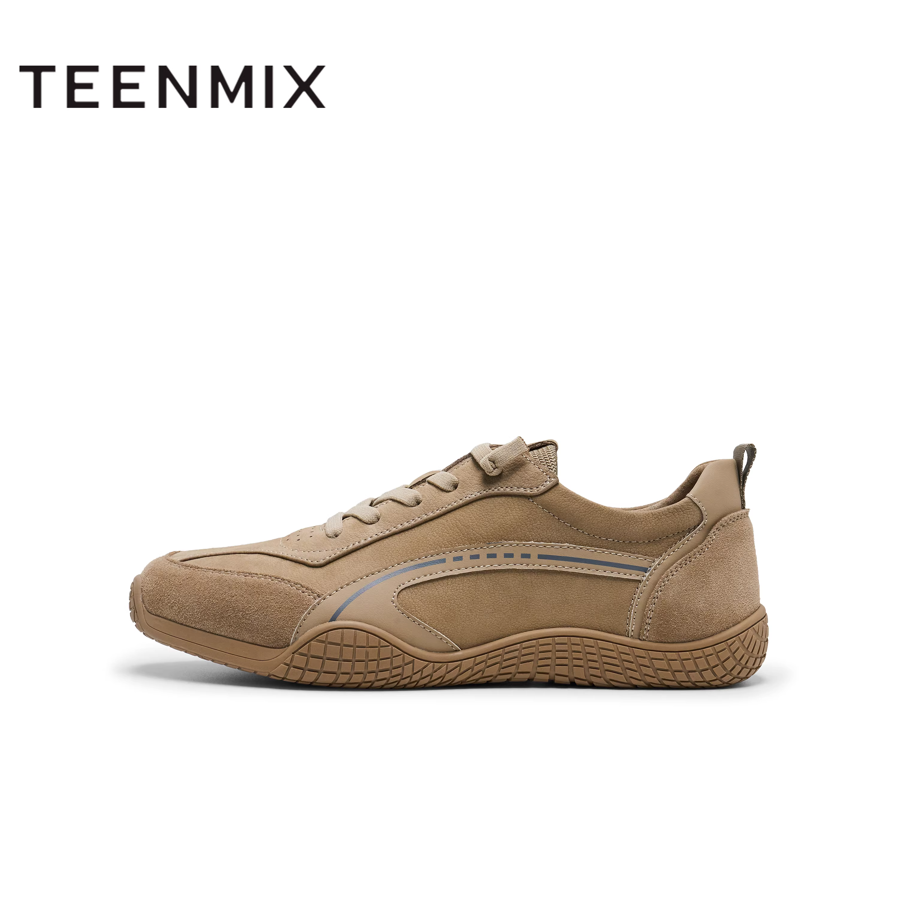 Tianmeiyi Spring Bộ sưu tập mới Giày thể thao nam kiểu dáng thoải mái có dây buộc kiểu trung tâm thương mại 3TQ01AM5