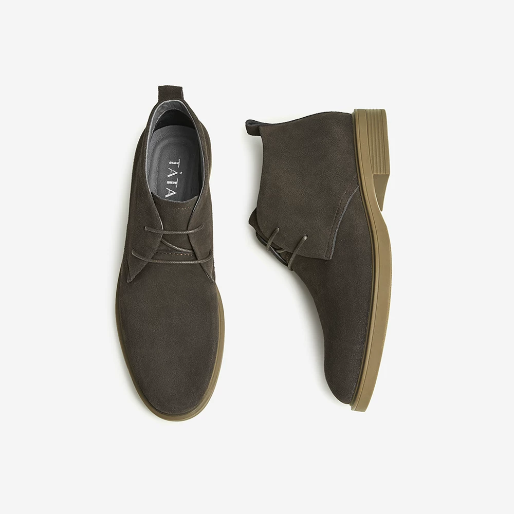 Giày bốt Martin thương hiệu Tata của Anh, giày bốt sa mạc da thật nam, giày bốt ngắn, mẫu mới 2024 VVX03DD4