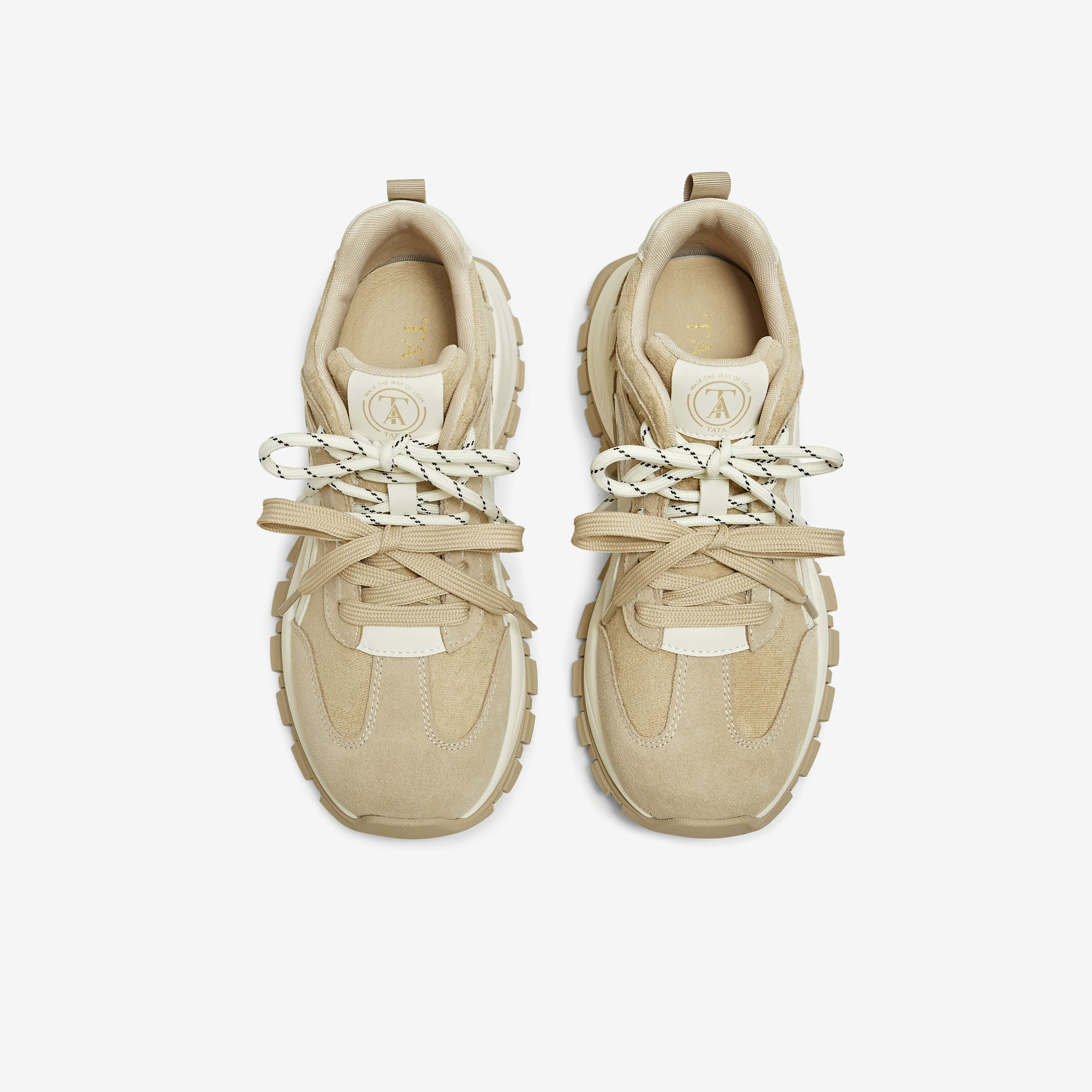 Giày TATA Dad Shoes 2025 Mùa Đông Mẫu Mới Thời Trang Giày Thường Ngày Đa Năng Tăng Chiều Cao CJA01DM5