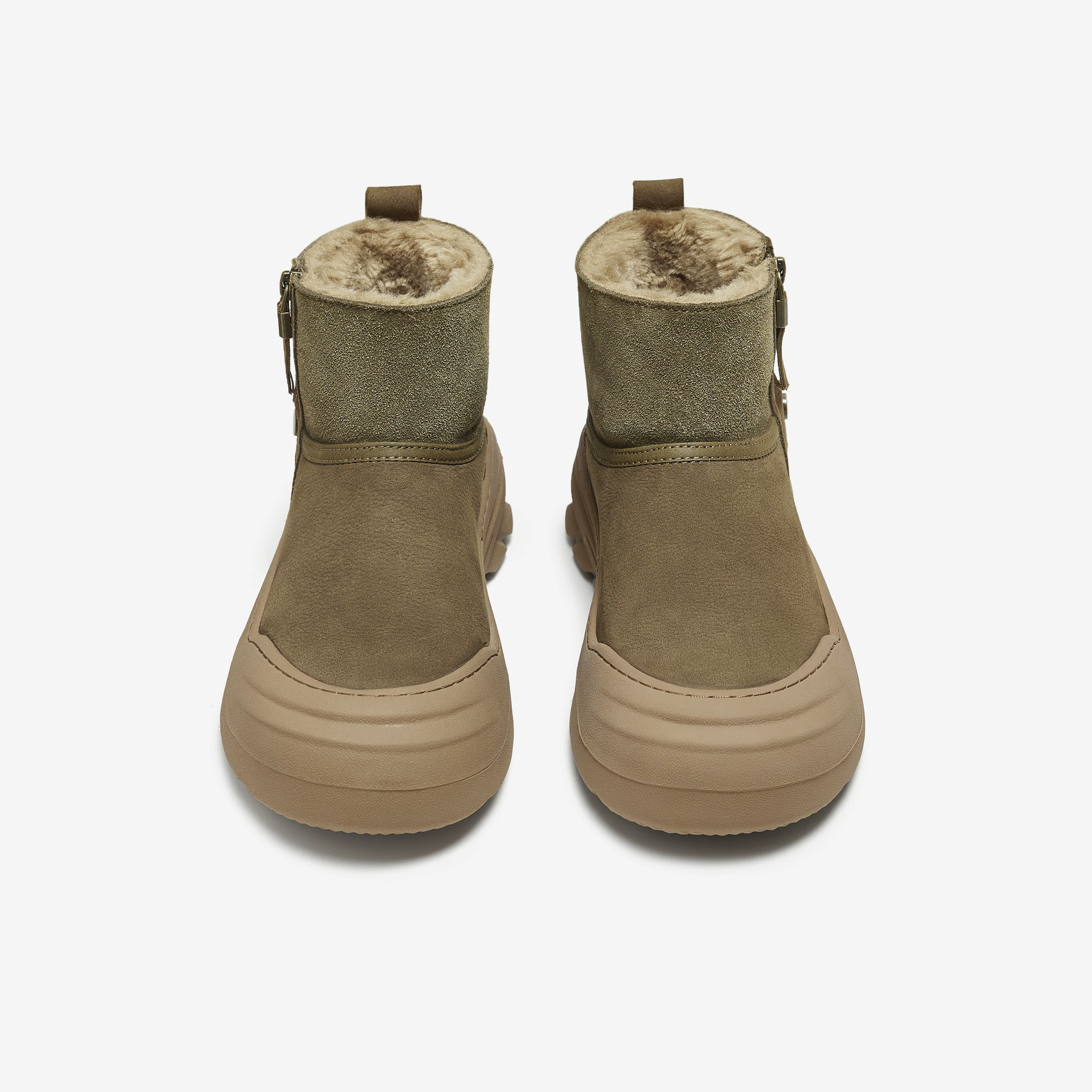 Giày bốt nam TATA mùa đông 2025, giày cotton mới thời trang đa năng, giữ ấm chống lạnh cho nam OFR01DD5