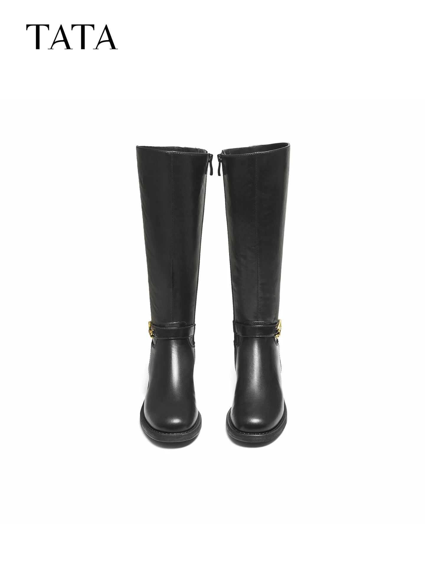 Giày bốt siêu mẫu TATA, bốt hiệp sĩ, bốt cao cổ thon gọn, bốt dài dành cho nữ nhỏ nhắn, bốt thời trang 7TGB5DG5