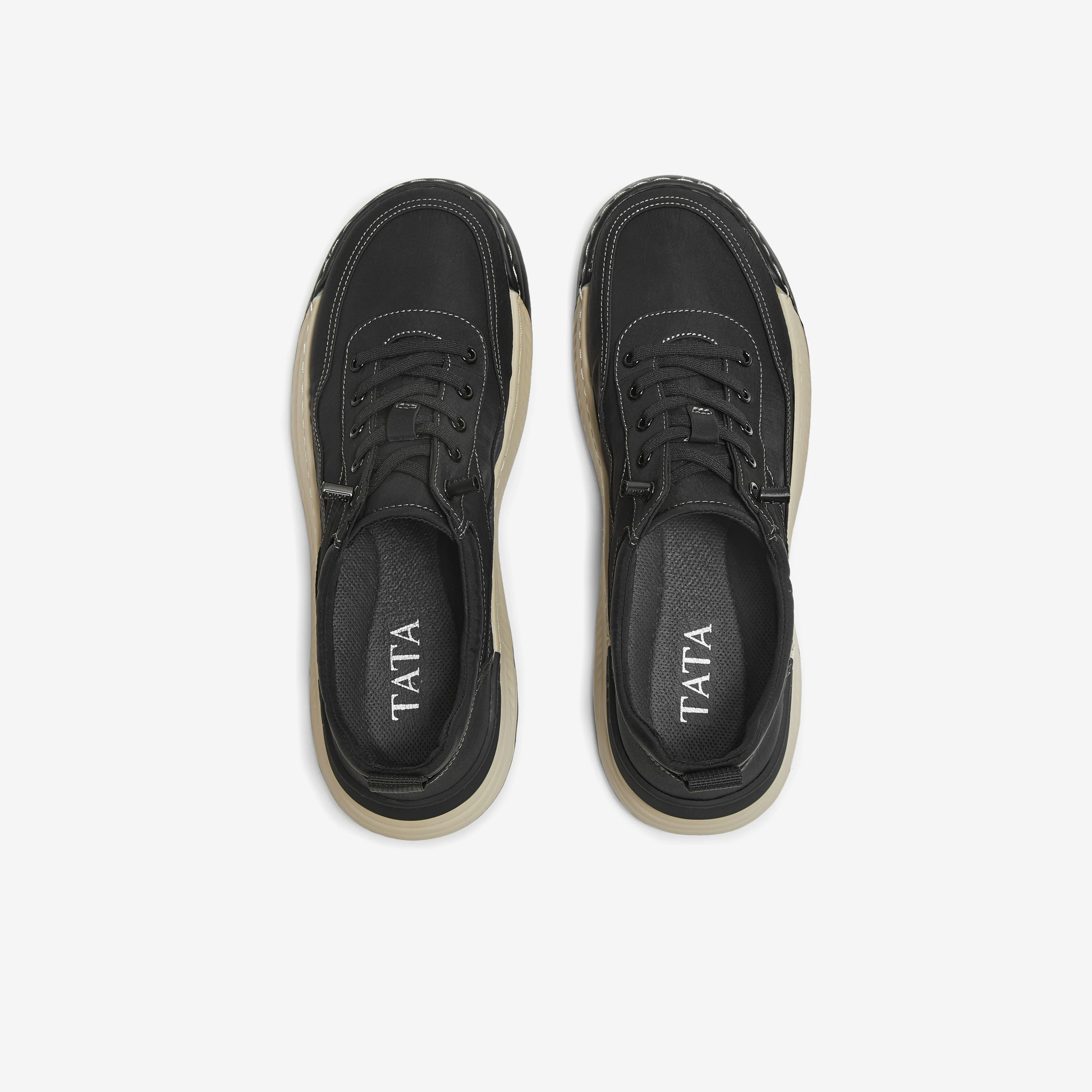 Giày nam TATA mùa đông 2025 kiểu dáng tương tự, thoải mái, đa năng, giày vải mới 73X27CM5