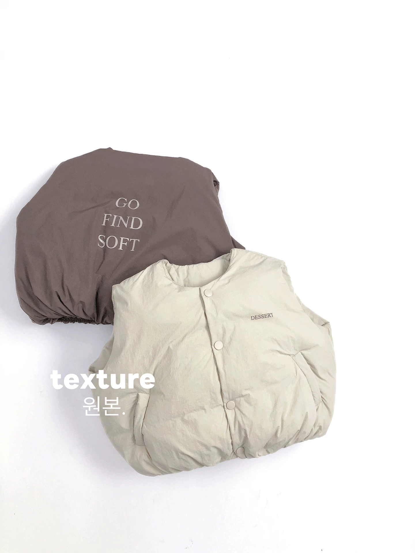 Hợp thời trang và dày dặn~Thiết kế tròn trịa dễ thương~Áo vest cotton in họa tiết phong cách Hàn Quốc mùa thu đông cho bé trai và bé gái, áo khoác không tay rộng rãi và ấm áp.