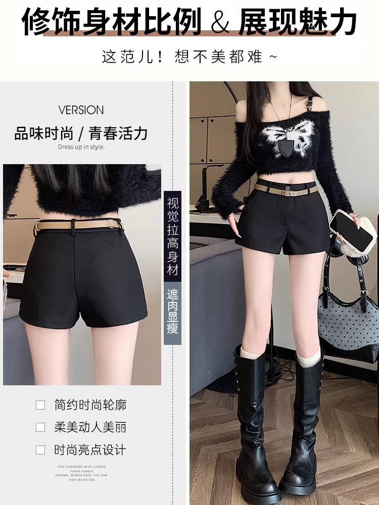 Quần short kaki nữ, quần xuân thu, quần thiếu một phần, quần nữ rất sành điệu, quần bó sát ôm hông, quần short kiểu boot.