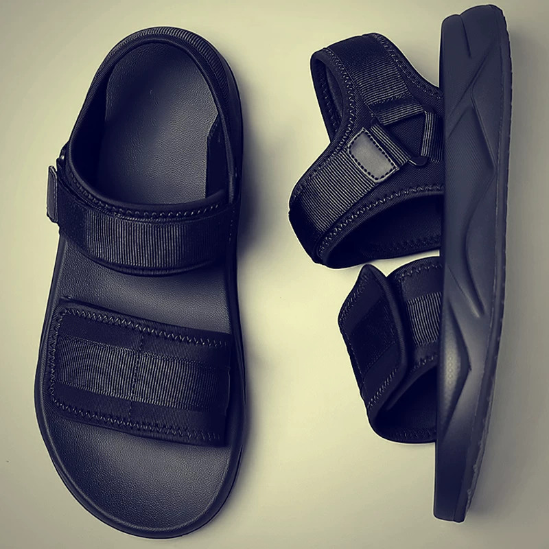 Giày sandal kiểu Anh cho nam, giày thể thao và giải trí đích thực mới dành cho những chuyến đi chơi mùa hè, giày đi biển đế dày, nhẹ, chống trơn trượt cho nam