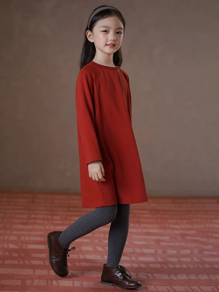 Quần legging thu đông cho trẻ em, quần bó sát đơn giản, co giãn, thân thiện với làn da cho bé gái, tất giữ ấm cho bé, kiểu dáng thời trang.