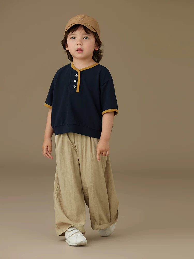 Quần áo trẻ em mùa hè kiểu mới quần dài trẻ em quần kaki quần thường ngày thân thiện với làn da quần mỏng chống muỗi đa năng cho bé trai và bé gái