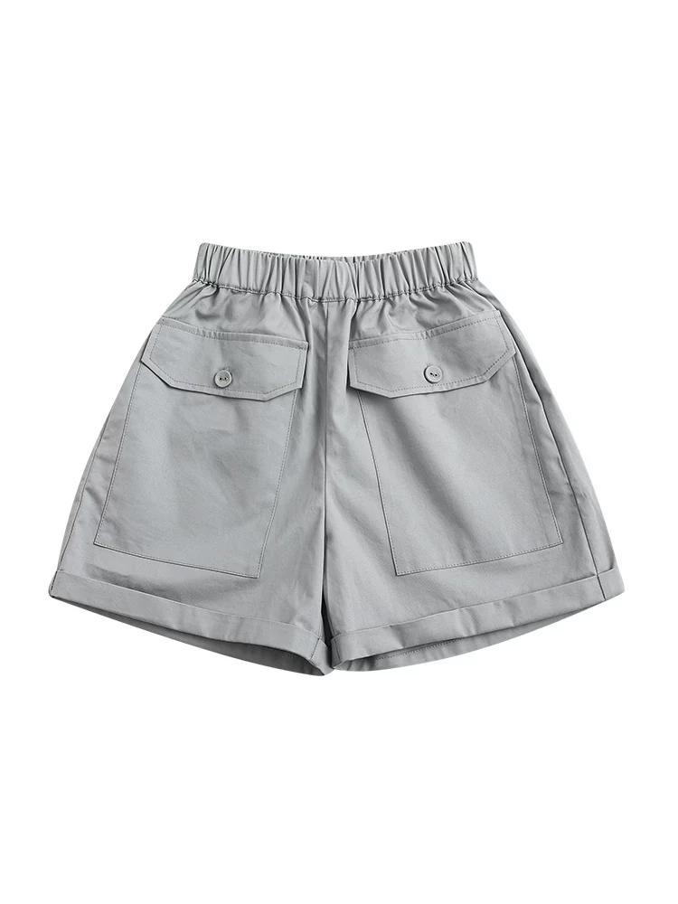 Quần áo trẻ em Ha Chi quần short đa năng unisex mùa hè cotton chải kỹ chất lượng cao quần áo bảo hộ lao động dành cho cha mẹ và con cái quần short thể thao thông thường