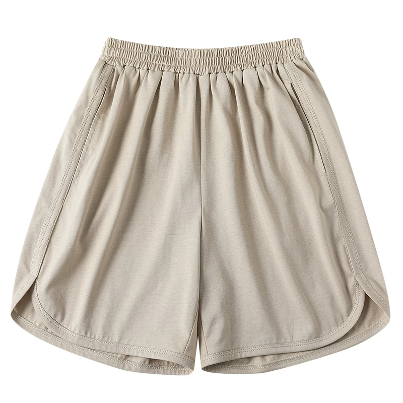 Quần áo trẻ em Hazi Mùa hè mới về Cotton chải kỹ thân thiện với da Thoáng mát thoáng khí Phong cách cha mẹ và con cái Quần short thể thao thông thường cho trẻ em
