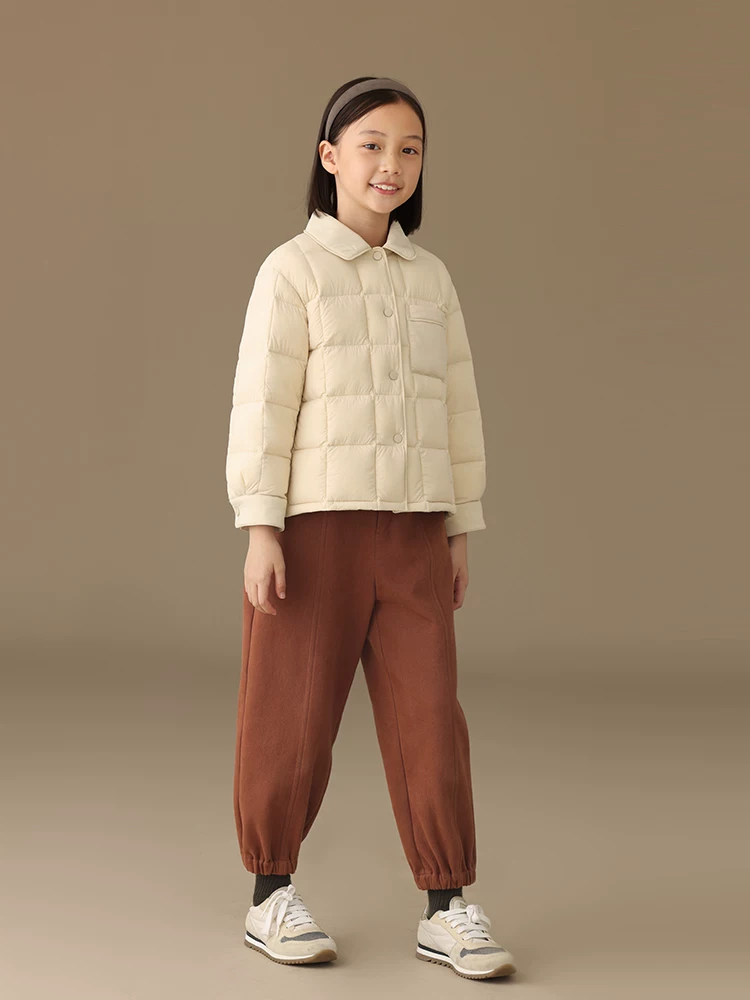 Quần thường ngày cho bé trai và bé gái, quần cargo dày dặn ấm áp đa năng mùa thu đông, quần jogger thời trang cho trẻ em.