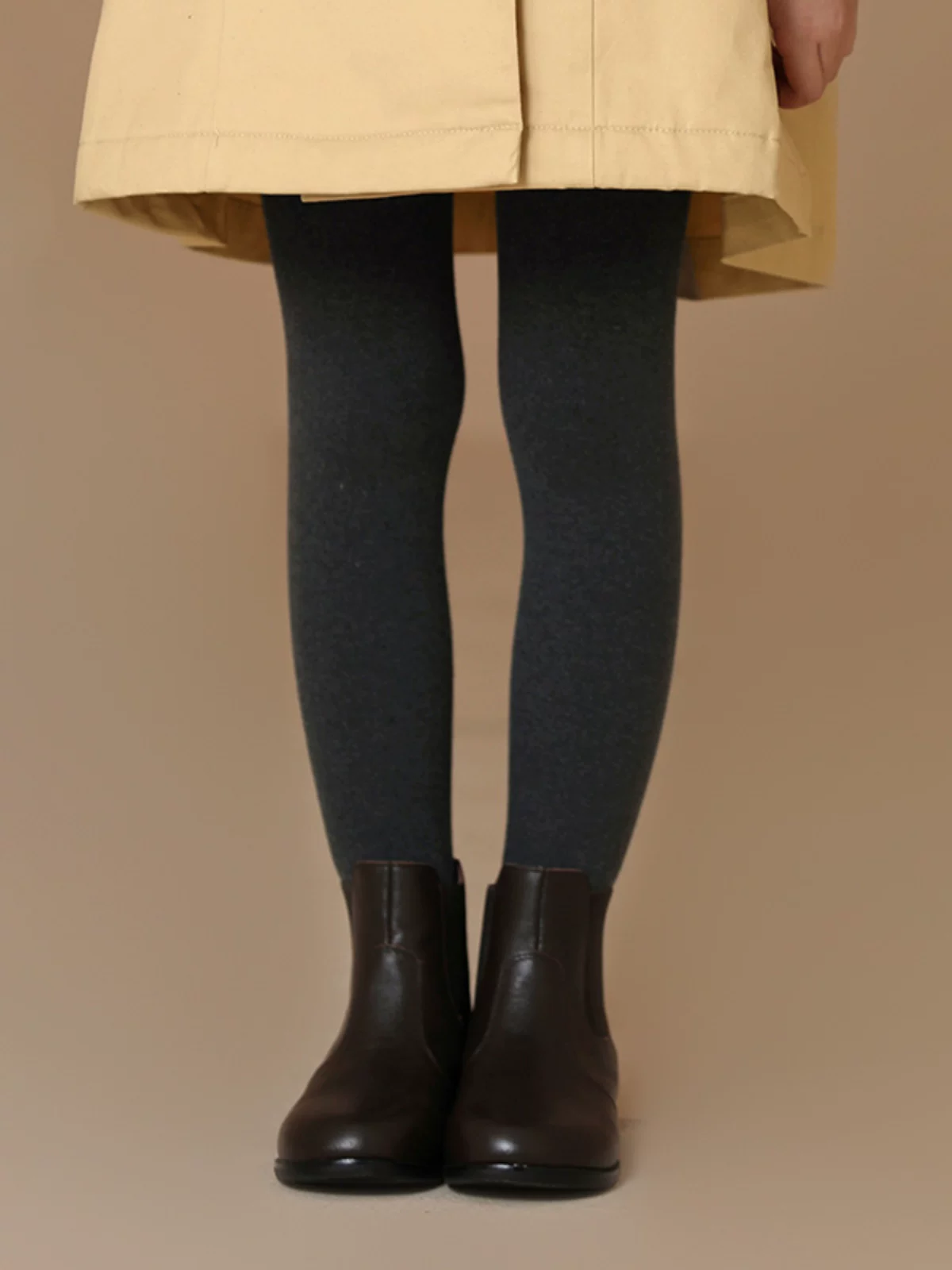 Quần áo trẻ em mùa thu đông, quần legging lót lông cừu cho bé gái, tất dày giữ ấm cho bé gái lớn.