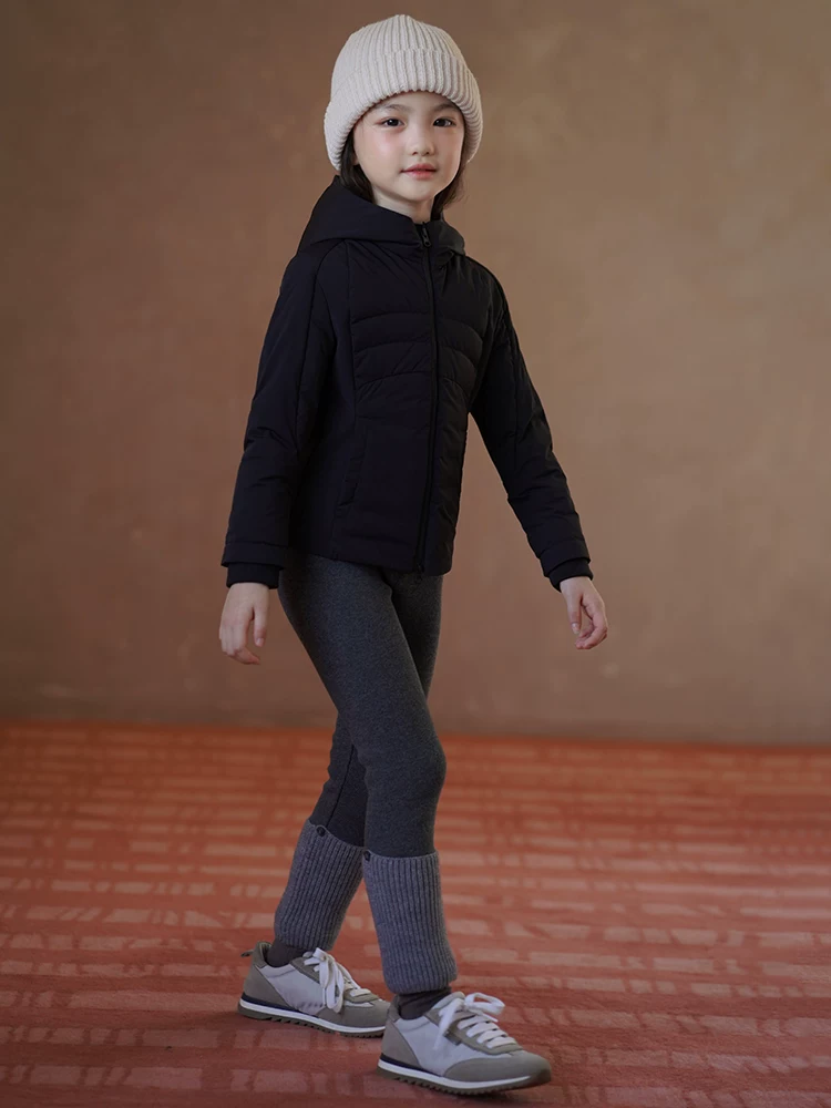 Quần legging thun trẻ em mùa thu đông, quần giữ ấm lót lông, quần yoga bé gái, quần legging dày bé gái