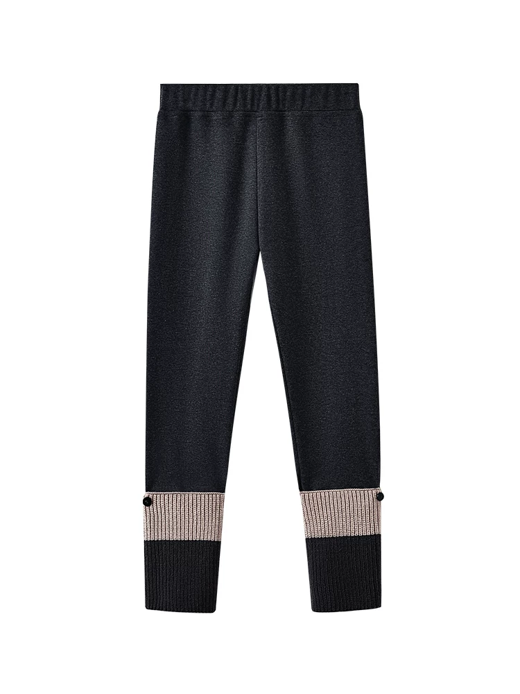 Quần legging trẻ em chất liệu thun cao cấp mùa xuân thu, màu xám, kiểu dáng thể thao đơn giản, quần yoga, quần thể thao cho bé gái