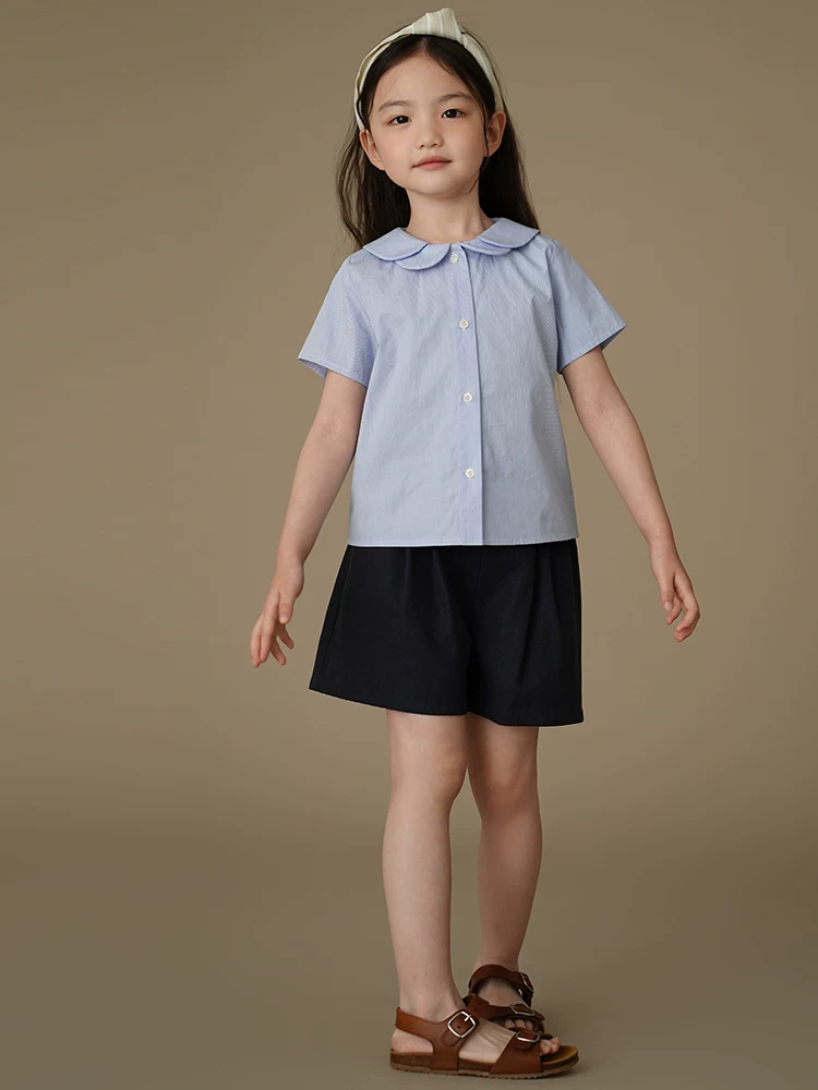 Quần áo trẻ em Hazi Quần thường ngày Lyocell Quần short trẻ em Quần short năm điểm thoáng mát và thoáng khí cho bé trai và bé gái dành cho trẻ lớn hơn Mặc mùa hè