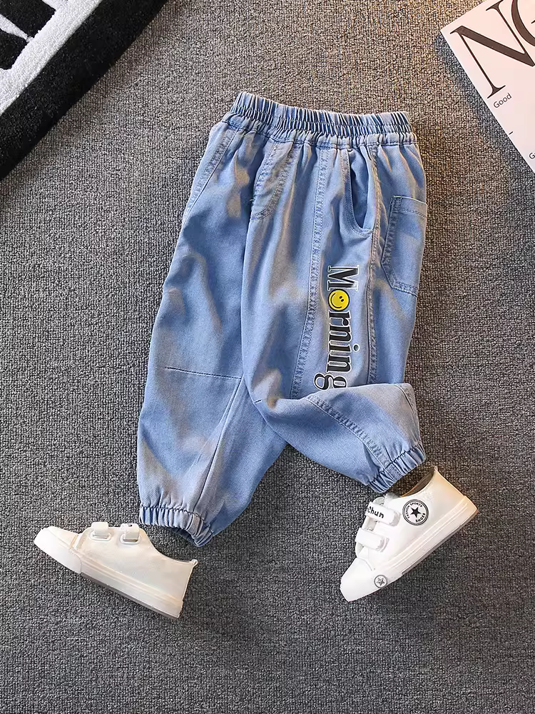 Quần chống muỗi cho bé trai 2025 kiểu dáng mới thời trang quần mùa hè trẻ em quần bé trai mùa hè mỏng thoáng khí