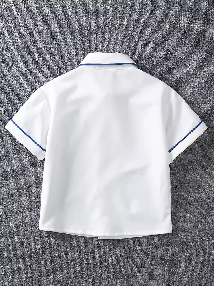 Trang phục trang trọng cho bé trai, trang phục dẫn chương trình, bộ vest hoa ngắn tay cho trẻ em, trang phục biểu diễn đàn piano, bộ đồ biểu diễn cho bé trai