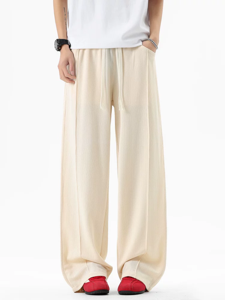 Quần dài ống rộng dáng suông kiểu Mỹ của Jeanswest dành cho nam, mùa xuân thu, quần dài ống rộng cao cấp, sành điệu, hợp thời trang.