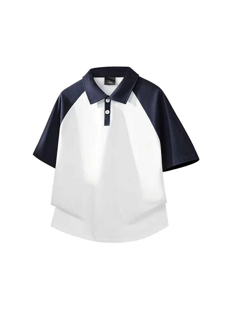 Áo polo phối màu Jeanswest dành cho nam, mẫu mới hè 2026, thương hiệu thời thượng, dáng rộng, thoáng khí, chất liệu cao cấp.