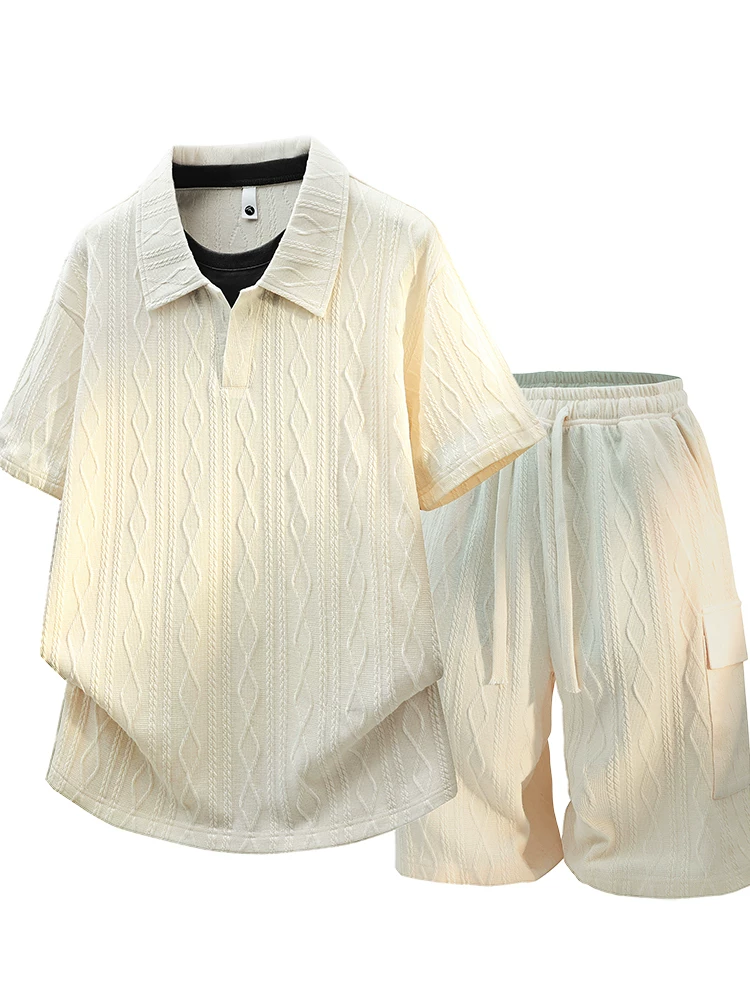 Bộ vest nam Jeanswest kiểu Mỹ, tay ngắn, dáng rộng, chất liệu thoáng khí, cao cấp, đa năng, mùa hè, gồm hai món.