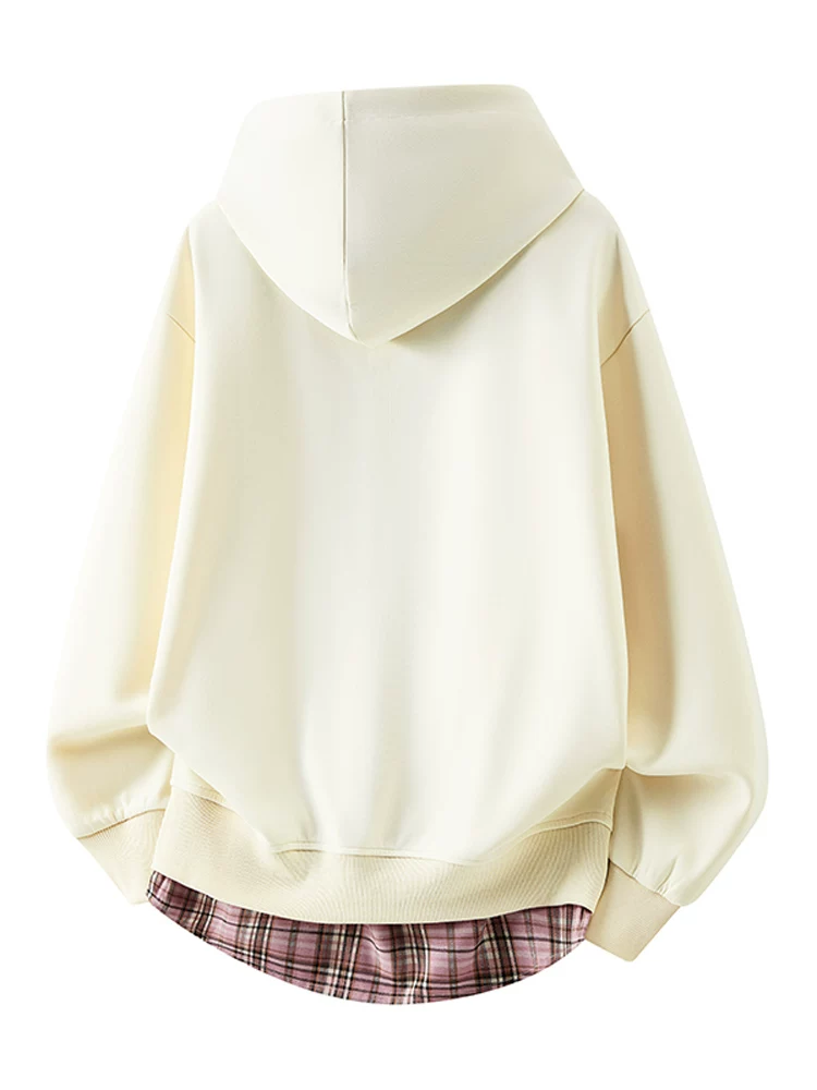Áo khoác cardigan có mũ kiểu Mỹ của Jeanswest dành cho nam, áo ấm dày lót lông cừu mùa thu đông.