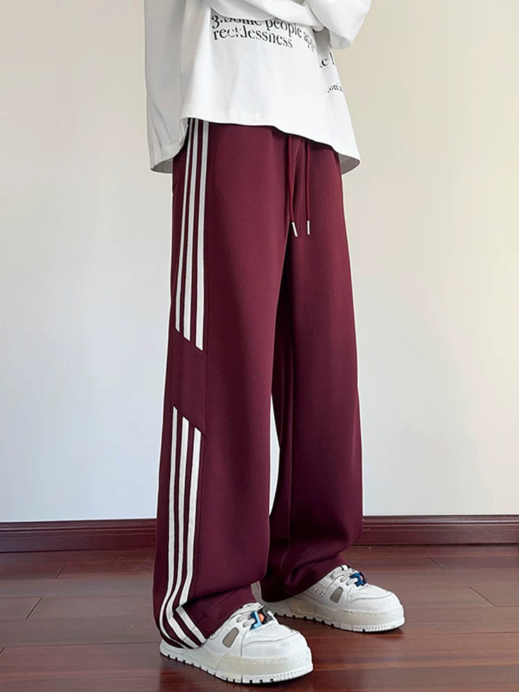 Quần dài ống đứng kẻ sọc phong cách Mỹ của Jeanswest dành cho nam, mẫu mới xuân thu 2026, quần dài cao cấp.