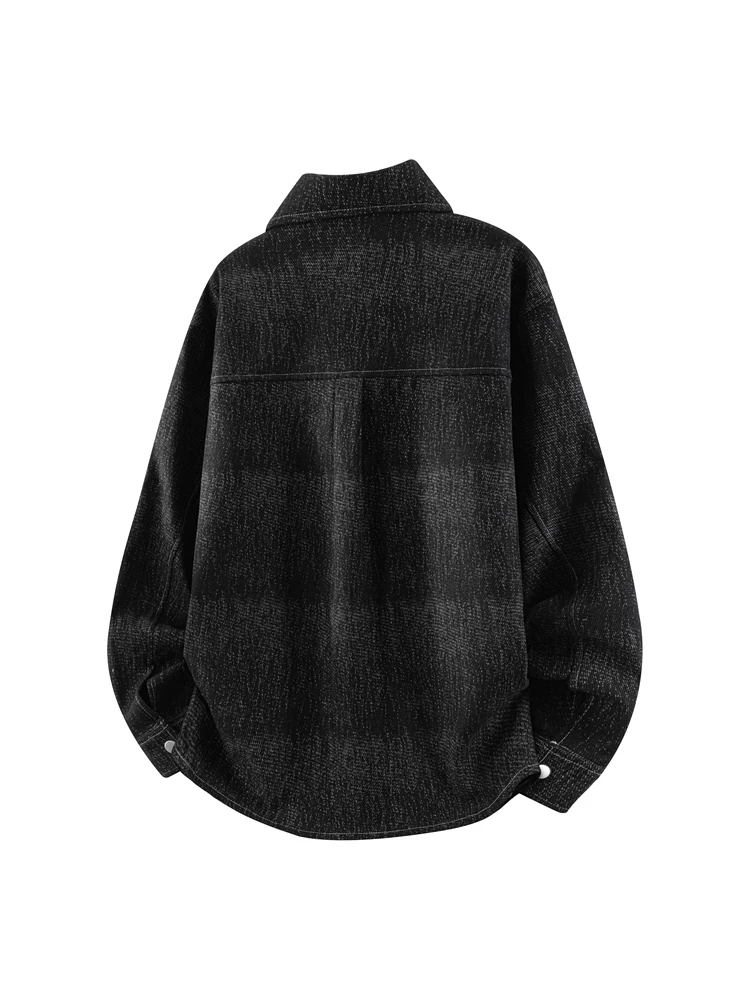 Áo sơ mi nam Jeanswest nhuộm tie-dye, cổ trụ, phong cách thường ngày, xu hướng mới mùa xuân thu 2026, áo khoác thời trang cao cấp.