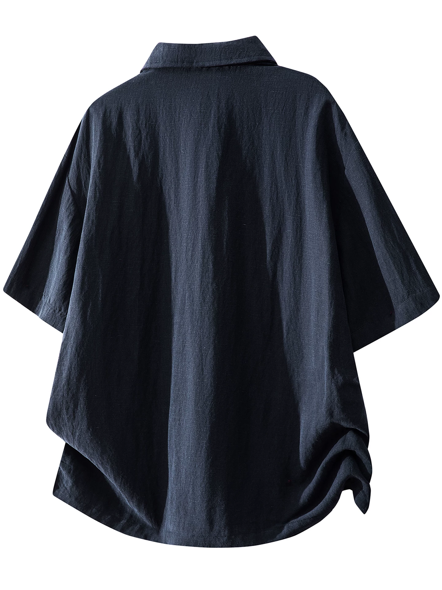 Áo thun Jeanswest Lyocell Tencel Lapel nam mùa hè thoáng khí, dáng rộng, thân thiện với làn da, cao cấp, hợp thời trang, thương hiệu POLO