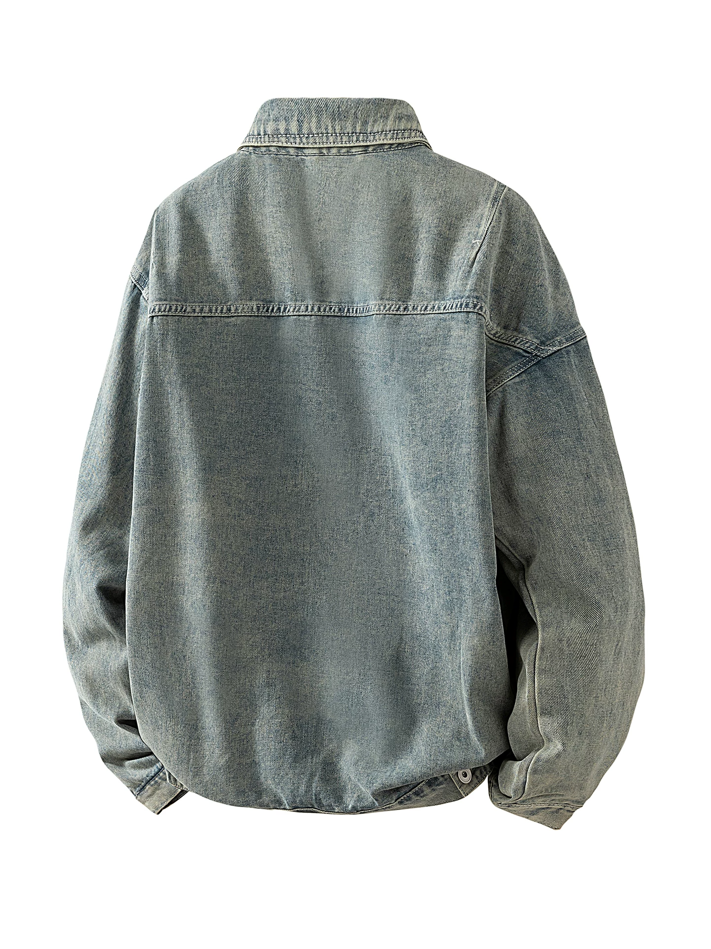 Áo khoác cổ điển kiểu Mỹ của Jeanswest dành cho nam, mùa xuân và mùa thu, thương hiệu thời thượng cao cấp, áo khoác ngoài đa năng, rộng rãi, thoải mái.
