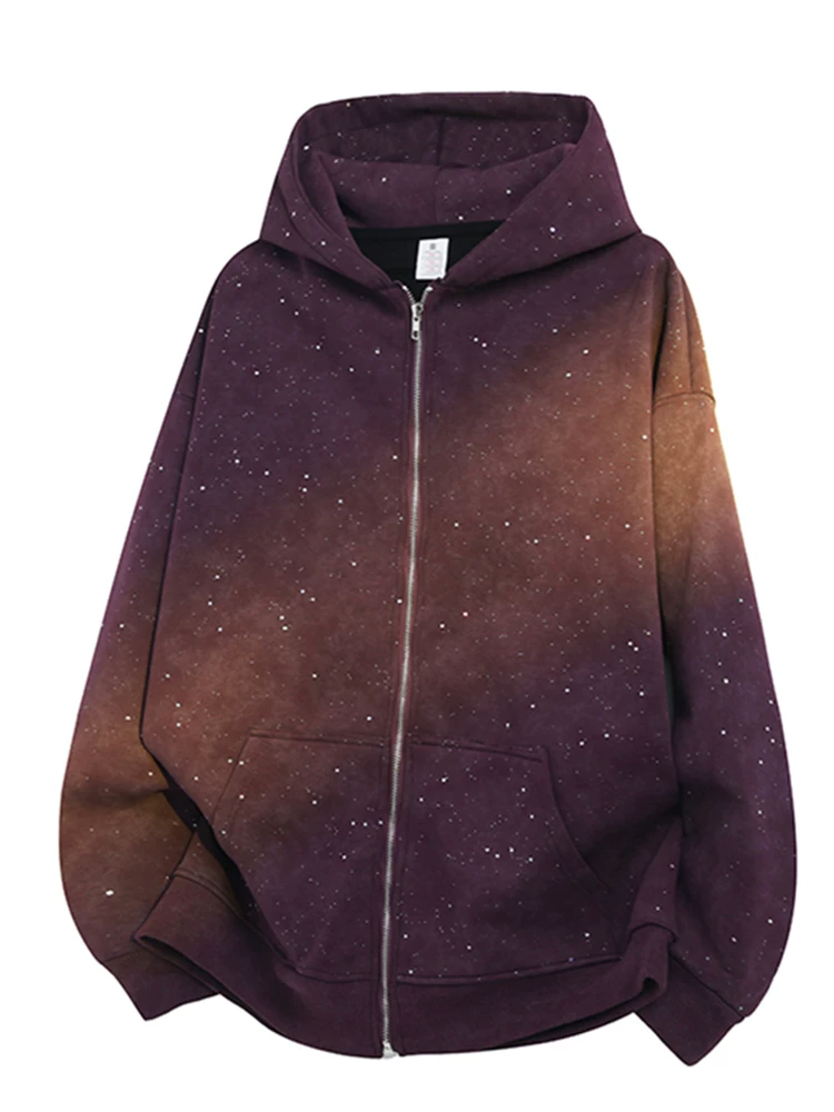 Áo khoác nam cao cấp phong cách Mỹ Jeanswest Starry Sky, áo khoác có mũ cao cấp mùa xuân thu.