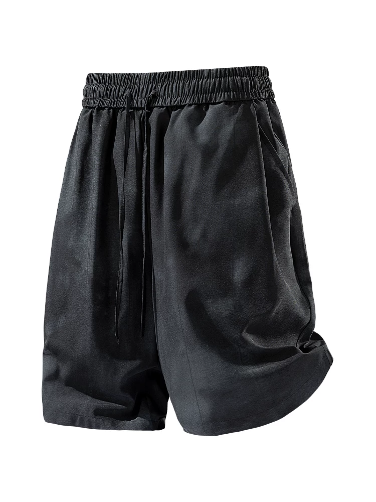 Quần short nam Jeanswest kiểu dáng casual buộc dây, mẫu mới hè 2026, thương hiệu thời trang cao cấp, quần lửng năm phần dáng rộng.