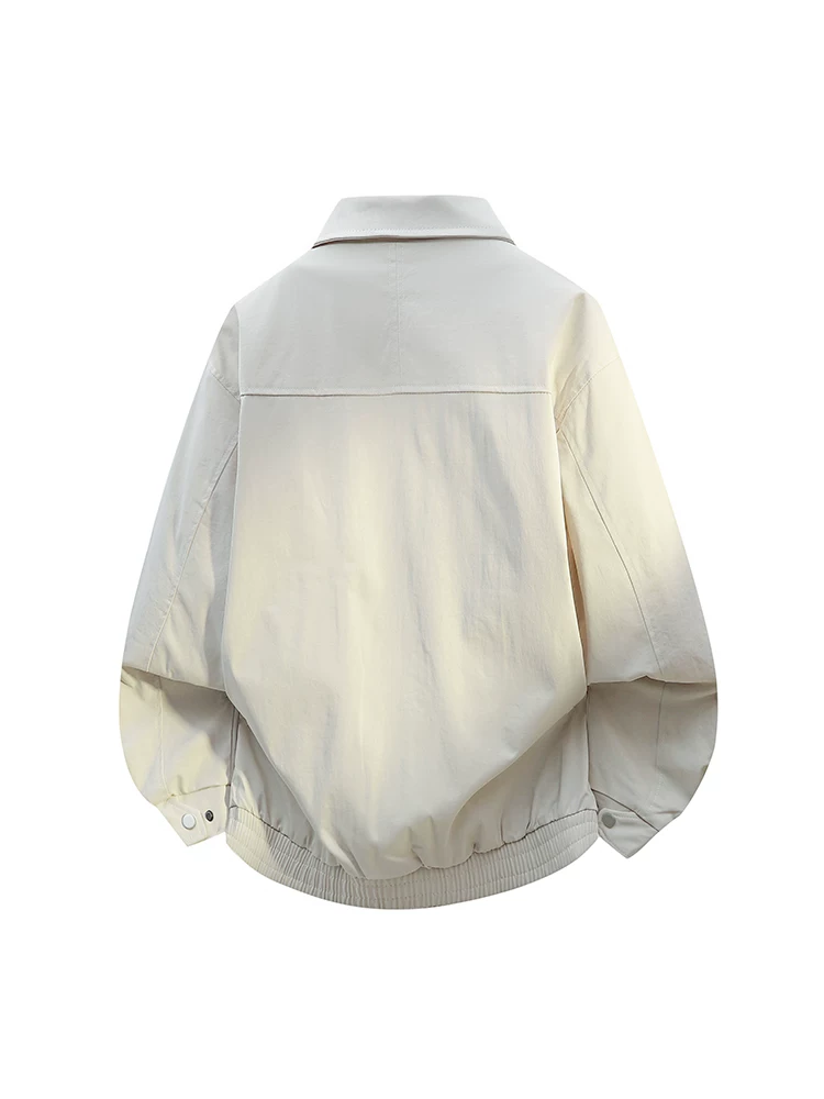 Áo khoác nam Jeanswest kiểu Mỹ cổ điển, thiết kế có cấu trúc, dành cho mùa xuân và mùa thu, size lớn, kiểu dáng công sở, áo khoác ngoài thường ngày.