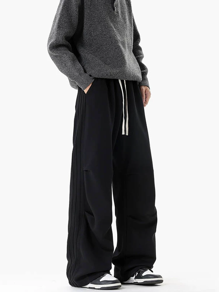 Quần dài ống rộng phong cách Mỹ thời thượng của Jeanswest dành cho nam, mùa xuân thu, quần dài ống rộng thoải mái, phong cách giản dị, cao cấp.