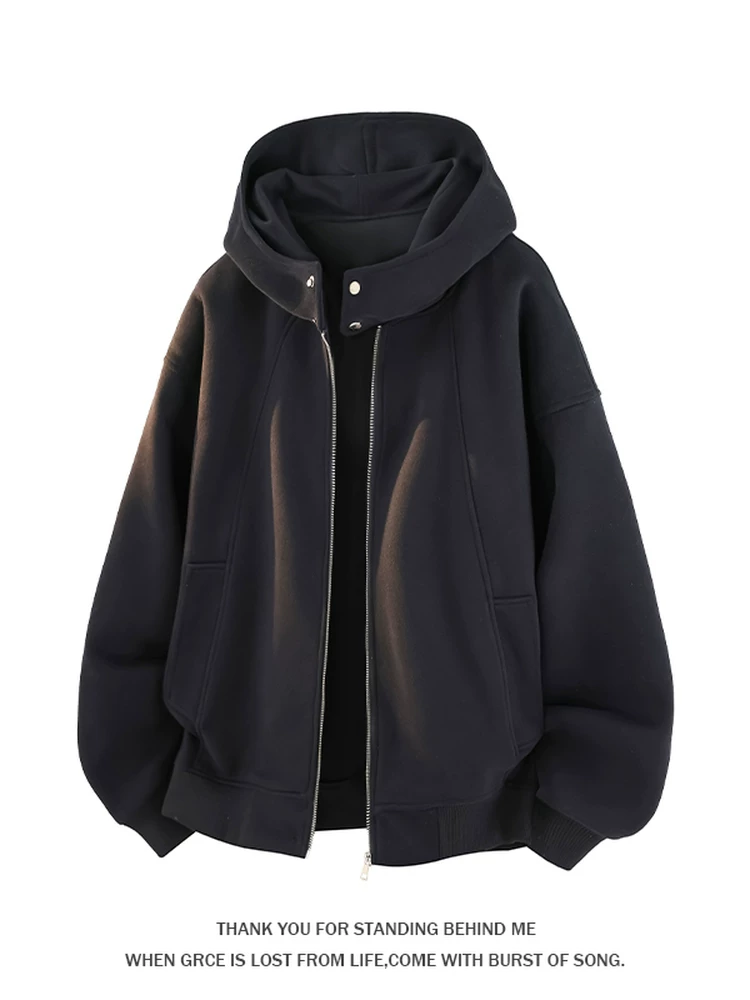 Áo khoác cardigan có mũ thời trang Jeanswest dành cho nam, mùa xuân thu 2026, áo cardigan cao cấp hợp thời trang, phong cách thường ngày.