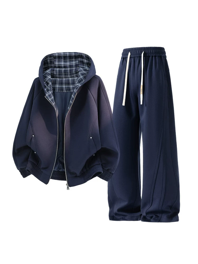 Bộ áo sweatshirt rộng rãi phong cách thường ngày của Jeanswest dành cho nam, mẫu mới xuân thu 2026, đa năng, hợp thời trang, thương hiệu cao cấp.