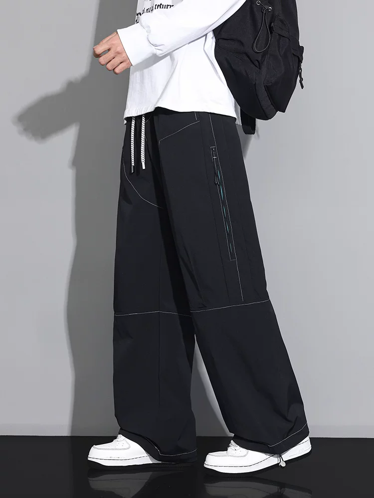 Quần dài ống rộng kiểu công sở Jeanswest dành cho nam, mùa xuân và mùa thu, dáng rộng, đa năng, sành điệu, mềm mại, chống nhăn.