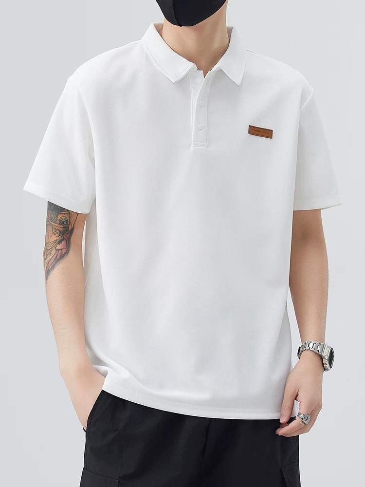 Áo sơ mi POLO vải lụa mỏng chống nắng, kháng khuẩn, kiểu Mỹ, cấp 7A của Jeanswest dành cho nam, áo thun dáng rộng cổ bẻ mùa hè.