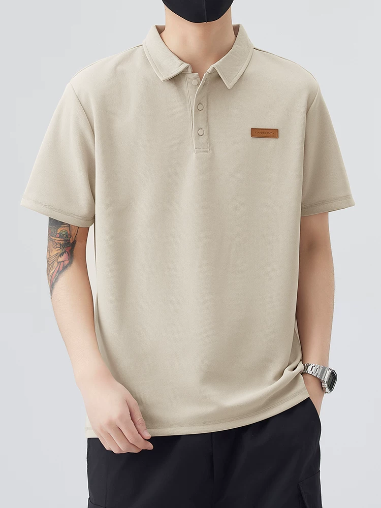 Áo sơ mi POLO vải lụa mỏng chống nắng, kháng khuẩn, kiểu Mỹ, cấp 7A của Jeanswest dành cho nam, áo thun dáng rộng cổ bẻ mùa hè.