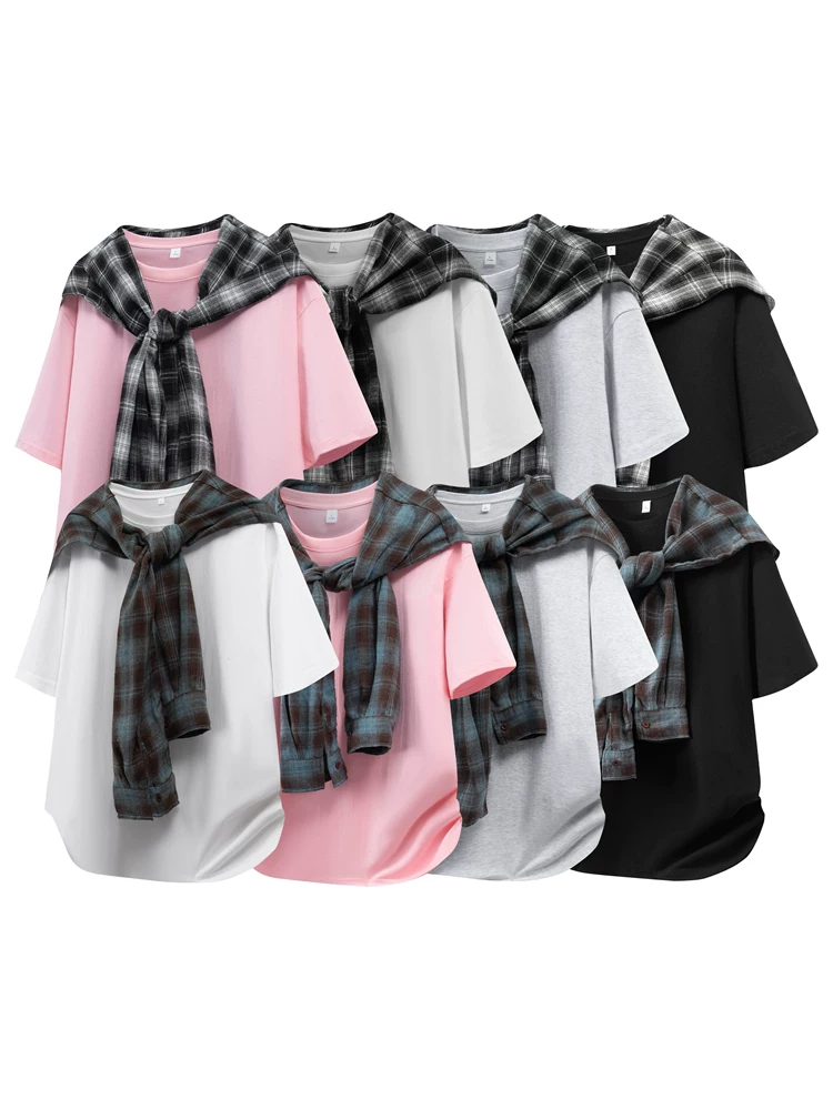 Áo thun kẻ sọc kiểu Mỹ của Jeanswest dành cho nam, dáng rộng mùa hè, thương hiệu thời trang cao cấp, thoáng khí, thân thiện với làn da, tay ngắn thông thường.