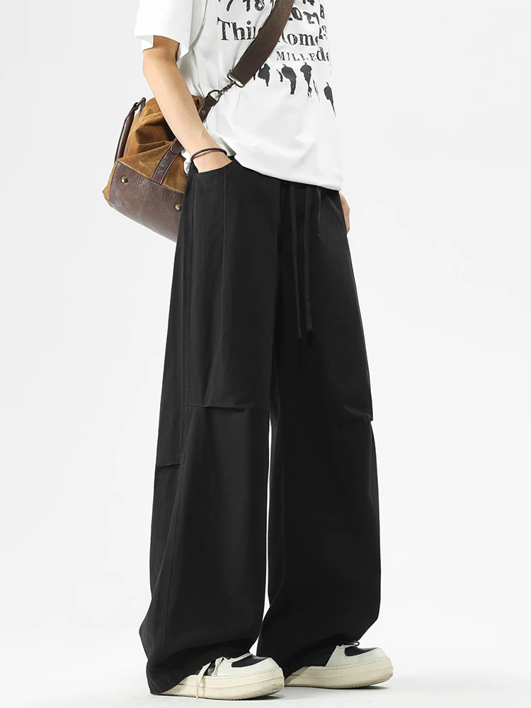 Quần ống rộng thẳng kiểu Mỹ của Jeanswest dành cho nam, mẫu mới xuân thu 2026, quần casual dáng rộng cao cấp, chất liệu mềm mại, phong cách cá tính.