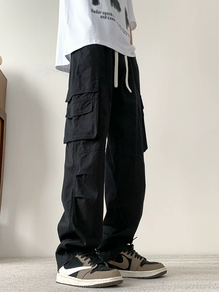 Quần dài chất liệu cotton nguyên chất Jeanswest dành cho nam, kiểu dáng rộng rãi, thời trang thu đông, thương hiệu nổi tiếng, chất liệu dày dặn, lót lông cừu.