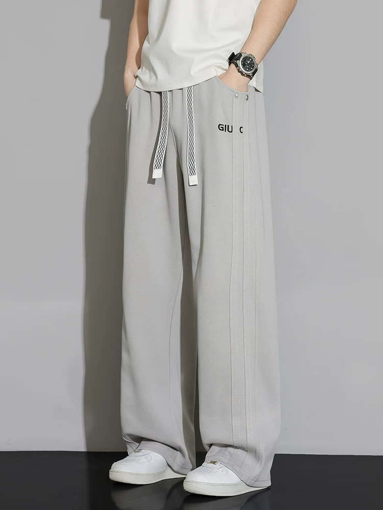Quần Jeanswest Nam Ống Rộng Quần Ống Suông Xuân Thu 2026 Mới Hợp Thời Trang Thương Hiệu Cao Cấp Quần Dài Rộng