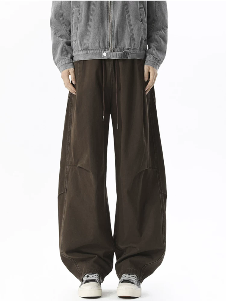 Quần dài nam Jeanswest phong cách Mỹ, chất liệu 100% cotton, dáng thẳng, phong cách thường ngày, thích hợp cho mùa xuân thu, cảm giác cao cấp, dáng rộng và rũ mềm.