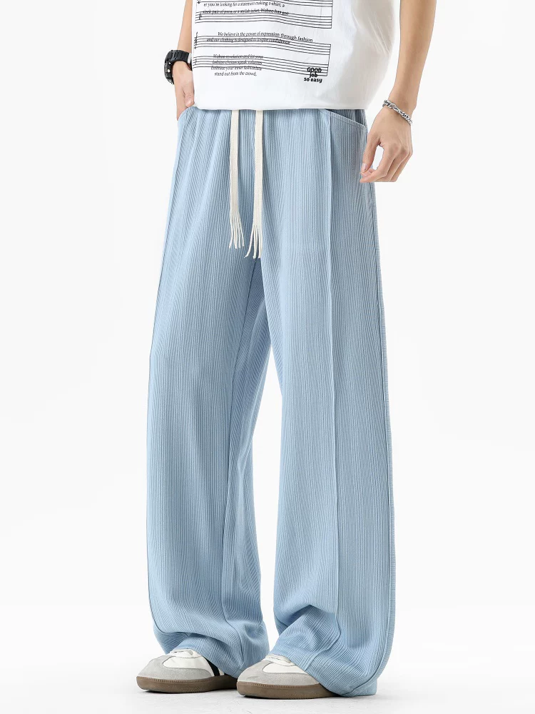 Quần dài ống rộng dáng suông kiểu Mỹ của Jeanswest dành cho nam, mùa xuân thu, quần dài ống rộng cao cấp, sành điệu, hợp thời trang.