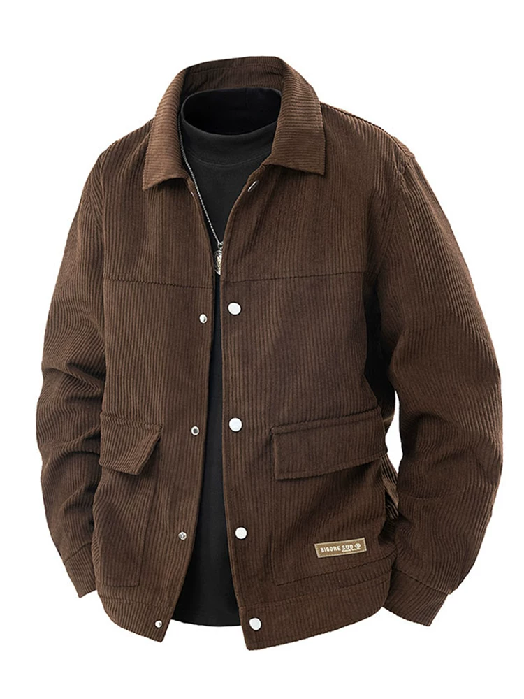 Áo khoác nhung kiểu Mỹ mới của Jeanswest có ve áo, áo kiểu công sở dành cho nam, áo khoác mỏng mùa xuân hợp thời trang.
