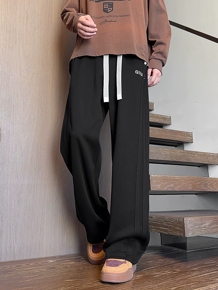 Quần dài ống rộng kiểu Mỹ của Jeanswest dành cho nam, mùa xuân thu, thương hiệu thời thượng cao cấp, quần dài dáng rộng, sành điệu, đa năng.